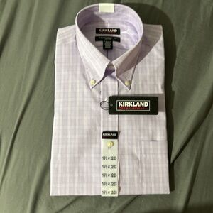 Brand new Mets button down purple Kirkland shirt